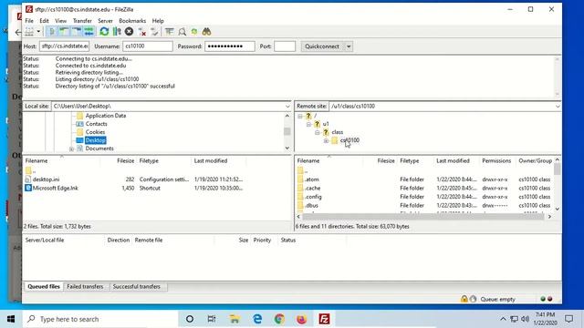 Installing and Using FileZilla an FTP Client смотреть онлайн