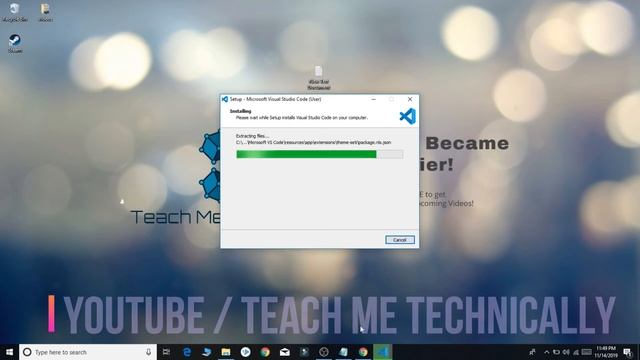 How to install Visual Studio Code on Windows 10 | Complete installation of Visual Studio Code смотреть онлайн