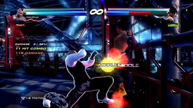 Tekken Tag Tournament 2 Multi-character combo video смотреть онлайн