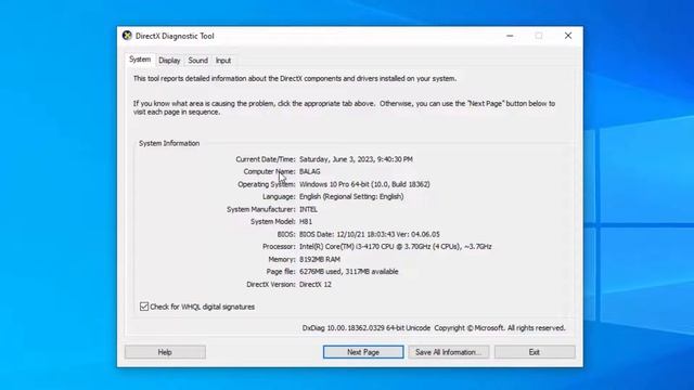 How to Know Microsoft DirectX 12 Installed or Not in windows 10 смотреть онлайн