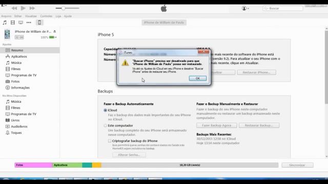Backup iphone pelo itunes no computador - veja como fazer смотреть онлайн