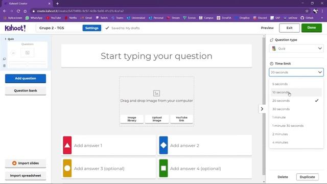 TGS GRUPO2 KAHOOT смотреть онлайн
