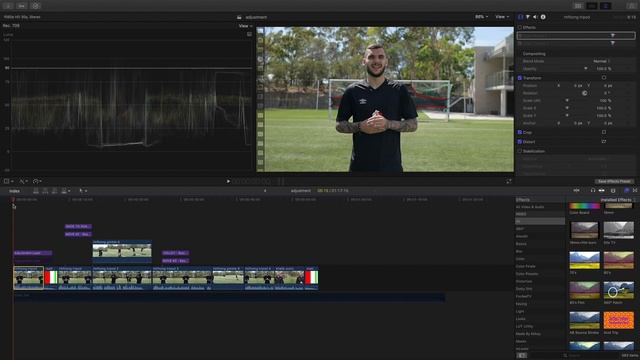 How To Create & Use An Adjustment Layer + Free Download (Final Cut Pro X Tutorial) смотреть онлайн
