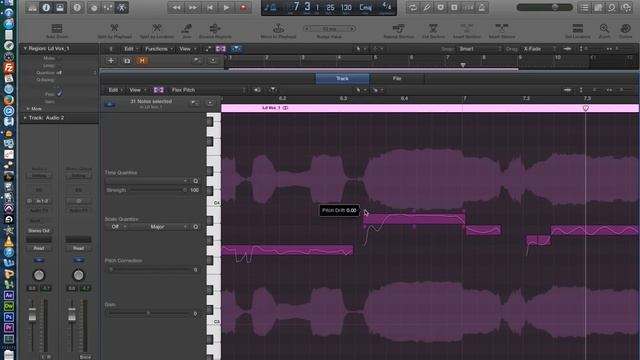 Logic Pro X - Video Tutorial 24 - More Flex Pitch, Convert Audio to MIDI смотреть онлайн