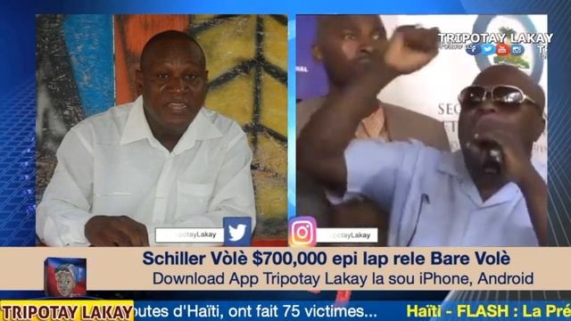 Schiller Louidor vòlè $700,000 US nan sou Aristid kounye a l'ap rele bare vòlè Petro - Essau Cesar смотреть онлайн