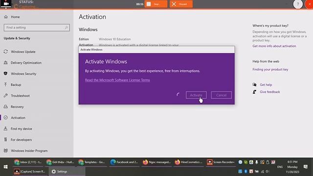 How to Active Successfully Key Windows 10 Education 100% Done - Tagose Guide 2023 смотреть онлайн