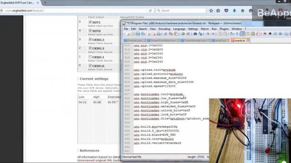Using usbasp with arduino ide