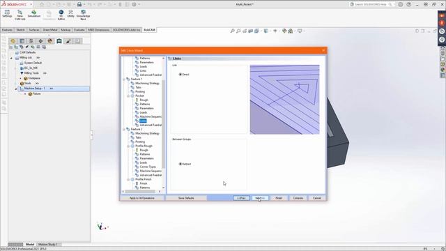 BobCAM for SOLIDWORKS V9 - 2 Axis Milling Part 2 смотреть онлайн