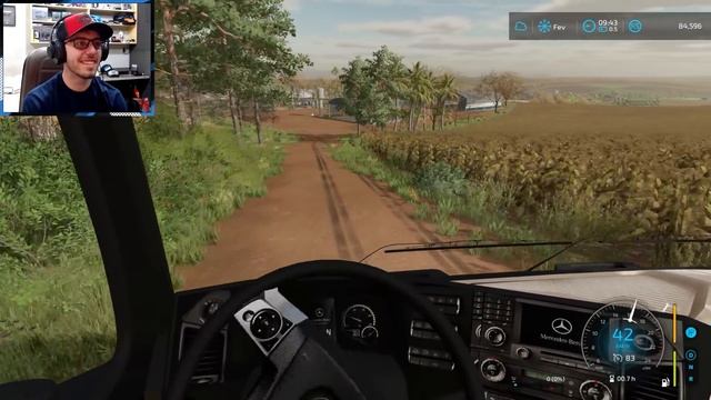 VENDENDO A SAFRINHA DE MILHO | Farming Simulator 22 | São Carlos - Episódio 6 смотреть онлайн