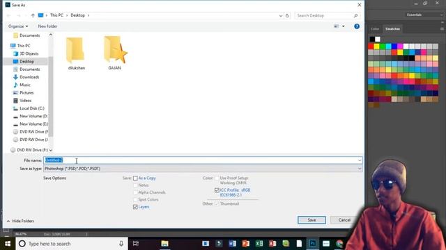 HOW TO SAVE PS FILE INTO JPG FILE IN TAMIL|| GAMER COMICER смотреть онлайн
