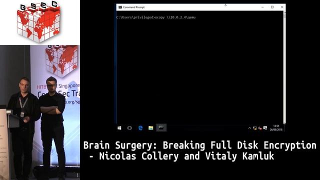 #HITBGSEC 2018 COMMSEC: Breaking Full Disk Encryption - Nicolas Collery and Vitaly Kamluk смотреть онлайн