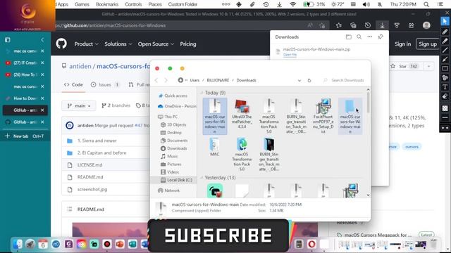 how to install MacOS Cursor On Windows 10 & 11 For Free смотреть онлайн