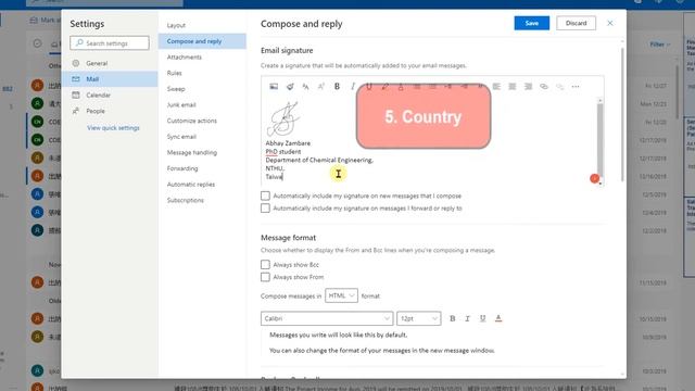 How to Change Signature in Outlook - [ Windows 11 ] смотреть онлайн