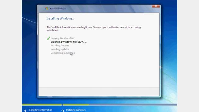 Installing Windows 8 build 7927 смотреть онлайн