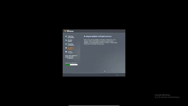 Setup Windows Server 2003 in VirtualBox смотреть онлайн