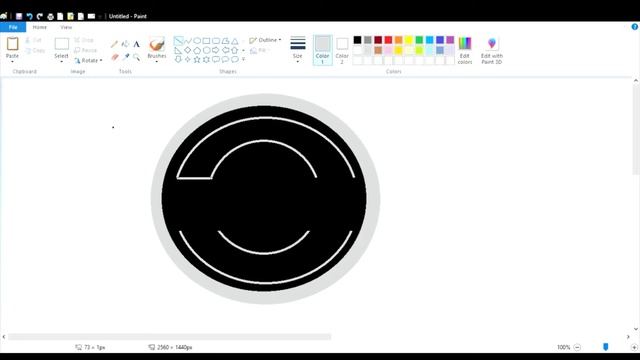 How to make a 2D BharatBenz logo in Windows Paint| 3D WORLD смотреть онлайн