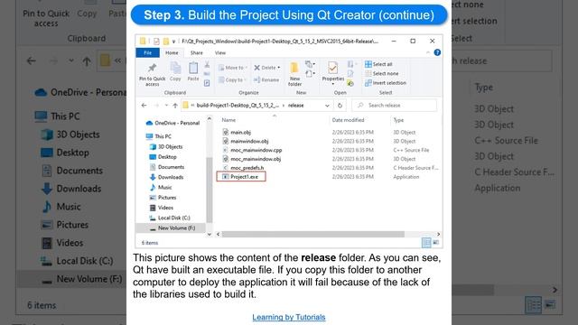 How to Create a Qt Deployable Application in Windows смотреть онлайн
