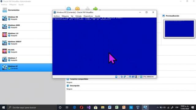 Windows NT en VirtualBox смотреть онлайн