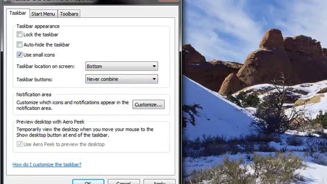 Windows 7 Tip - Make the Taskbar Lookalike Vista! смотреть онлайн