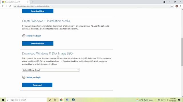 How To Download Windows 11 ISO File || #Computer Online Solution смотреть онлайн