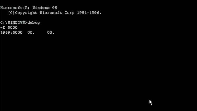 Leer y Escribir en la Memoria RAM (MS-DOS)(Windows 95) смотреть онлайн