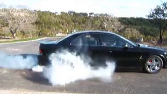Quik LS - SuperCharged Lincoln LS - lite burnout смотреть онлайн
