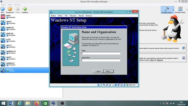 tutorial instal windows 4 NT VirtualBox смотреть онлайн