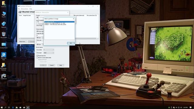 HOW TO: Use OSFMOUNT, EXT2FSD, Mount a Pi image & Copy Roms Locally! смотреть онлайн