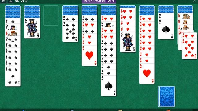 Windows 10 MicroSoft Solitaire Collection Daily Challenge Solve 2021 apr 28 Spider смотреть онлайн