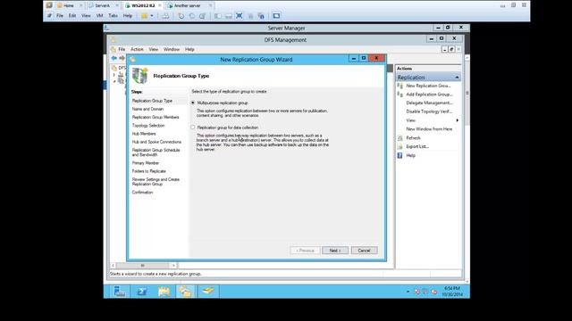 Aprende Cómo se configura un Replication Group en Windows Server 2012 смотреть онлайн