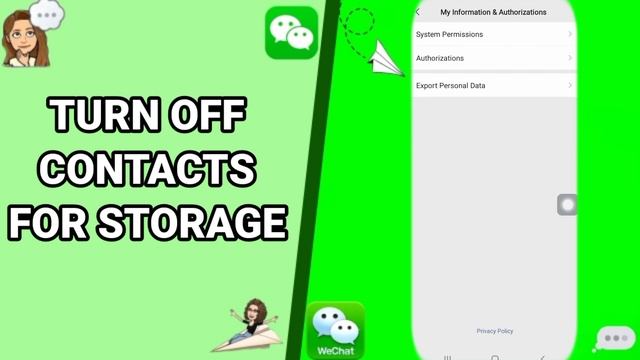 How To Turn Off Contacts For Storage On WeChat App смотреть онлайн