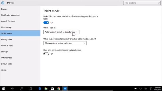 How to Fix 'Windows 10 Starts in Tablet Mode' every time you Login? смотреть онлайн