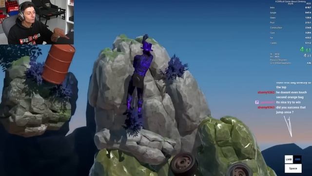 FINISCE A DIFFICULT GAME ABOUT CLIMBING PRIMA CHE IO FINISCA IL MC DONALD !! смотреть онлайн