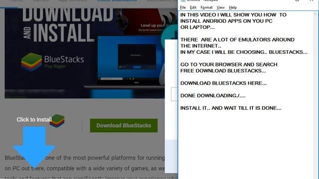 HOW TO INSTALL ANDROID APPLICATIONS IN YOUR PC OR LAPTOP USING BLUESTACKS смотреть онлайн
