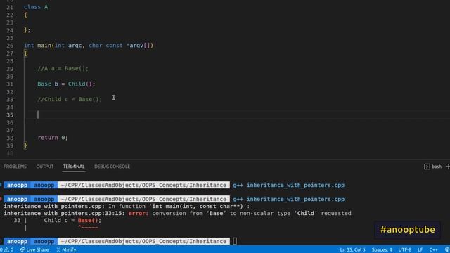 Inheritance Part-2 | Basics of C++ Programming - 20 | C++/CPP Tutorial in Malayalam смотреть онлайн