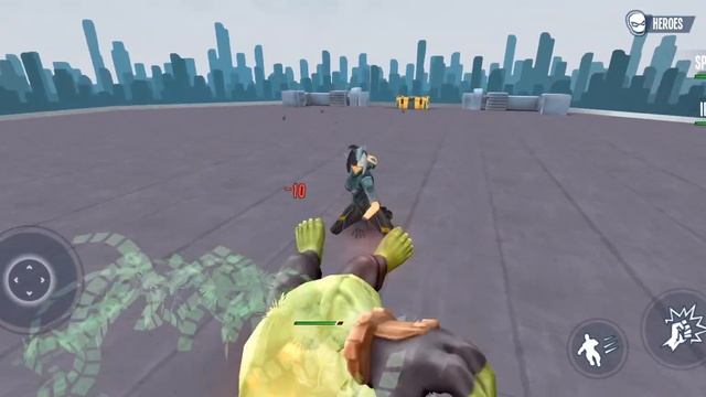 Spider Fighter 3 Open World HULK Gameplay (Android, iOS) смотреть онлайн