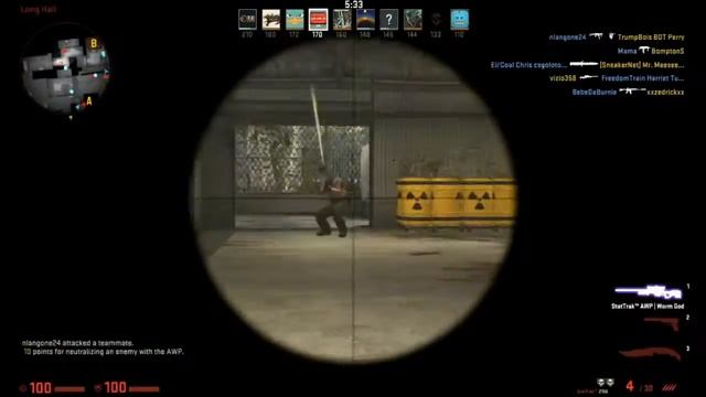 AWP KILLS MONTAGE | CS: GO Deathmatch Gameplay #20 смотреть онлайн