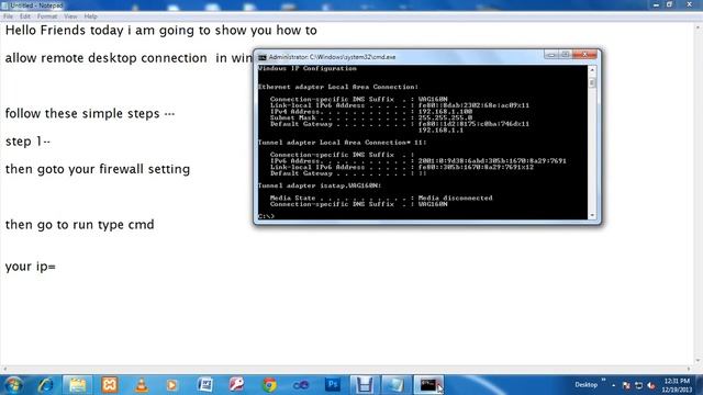 How to allow remote desktop in Window 7 #Windows7 #RemoteDesktop смотреть онлайн