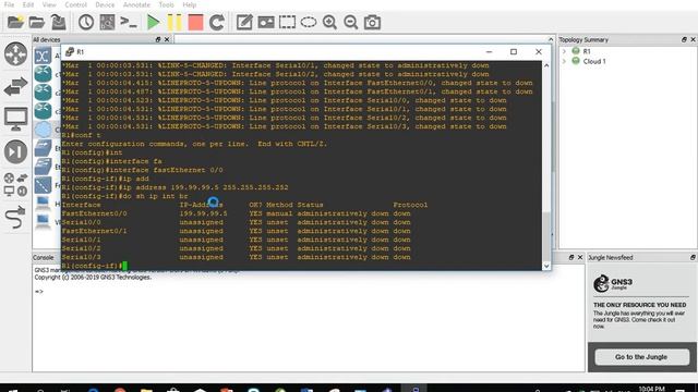 How to connect GNS3 with Windows 10 PC in Urdu and Hindi смотреть онлайн