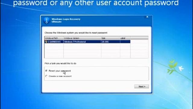 Lost Windows 7 Password? - Windows Login Recovery can help you byapss it смотреть онлайн