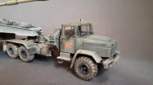 KRAZ 6446  1/35 Takom MCTA-C 1/35 Zvezda