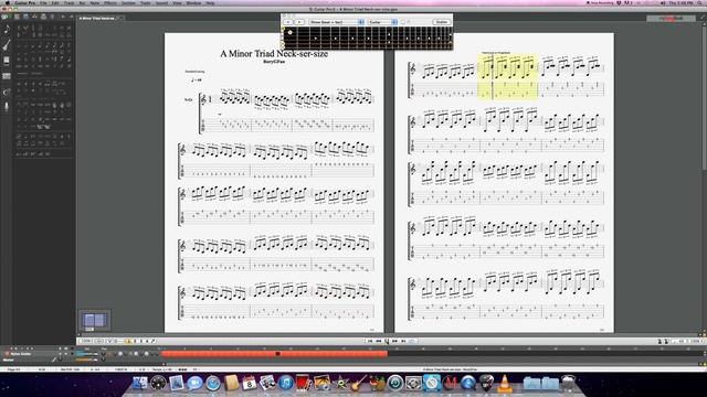Guitar Pro 6 - A minor neck-ser-size смотреть онлайн