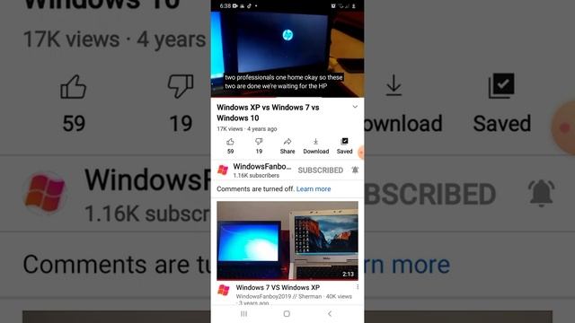 Windows XP vs Windows 7 vs Windows 10 смотреть онлайн