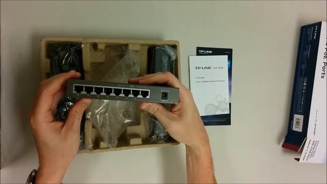 TP-LINK TL-SF1008P POE (Unboxing) смотреть онлайн