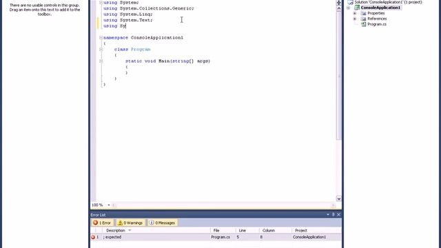 How To Make a Simple Program in C# смотреть онлайн