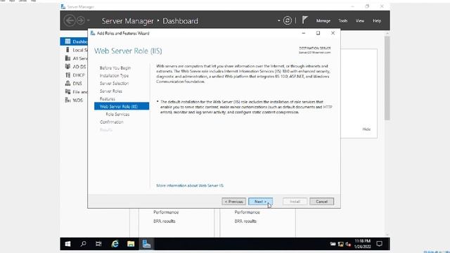 Installing Internet Information Services(IIS) on Windows Server 2019 смотреть онлайн