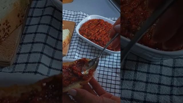 Овощная турецкая закуска к мясу! Рецепт на канале. #турецкиерецепты смотреть онлайн