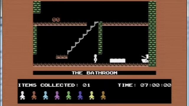 Jet Set Willy - Commodore 64 - emulador VICE 3.1 - testeado Windows 7 x64 смотреть онлайн