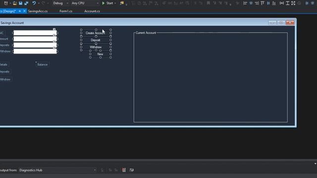 create bank account using c# class part 3 смотреть онлайн