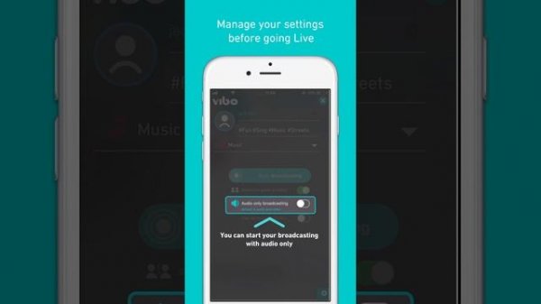 Vibo Live Streaming - Go live -Help